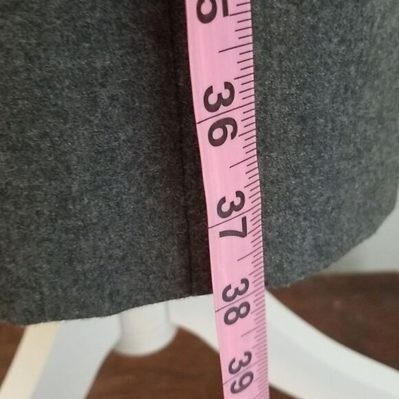 Talbots Women's Vintage two piece midi Dress and Blazer vintage suit dark‎ grey - Picture 8 of 16